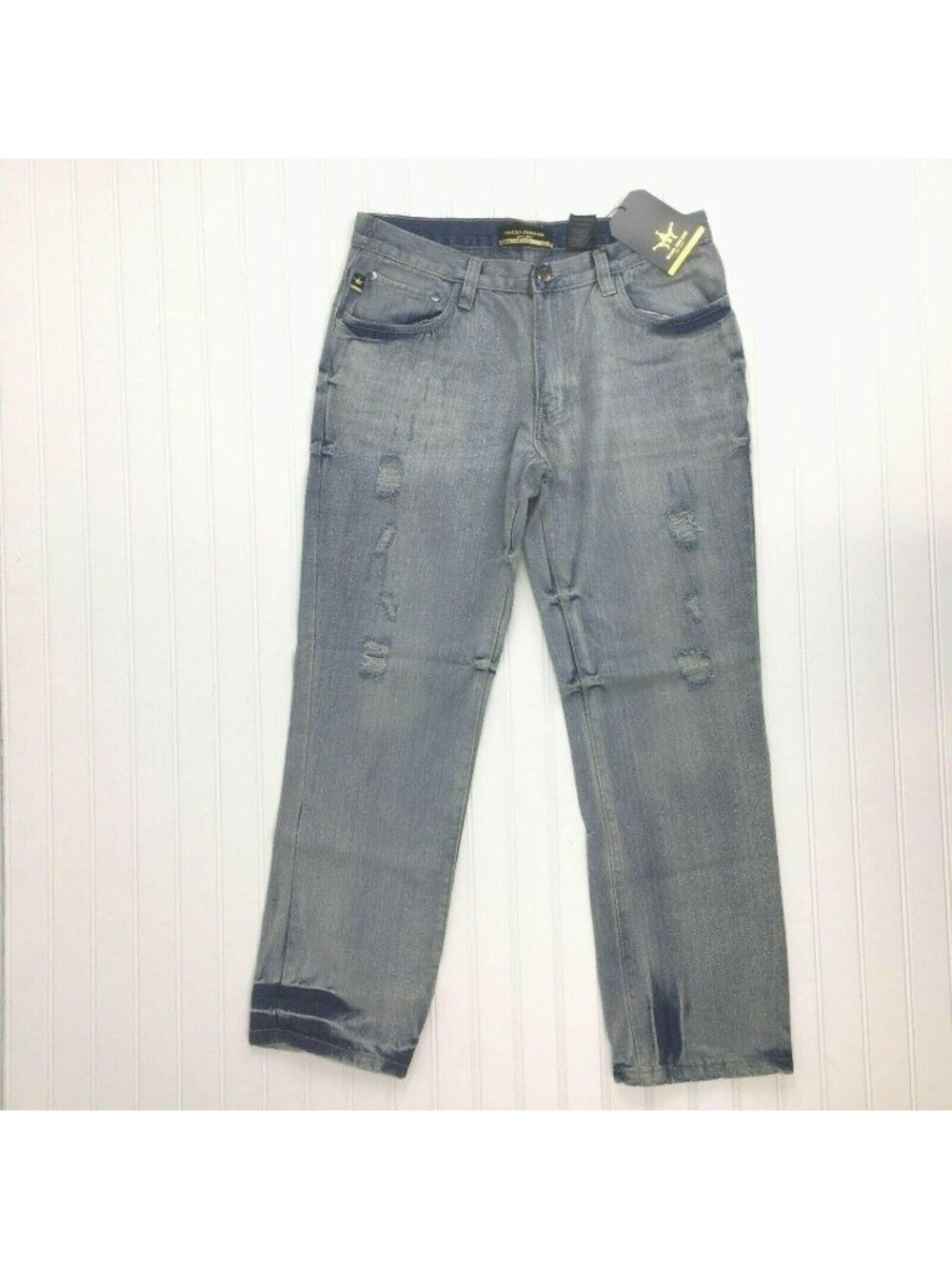 Maxi Milian New York Distressed Jeans Mens Size 32 (33x31) New NWOT